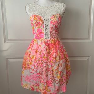 Lily Pulitzer Size 2 Reagan Happiness Is Dress